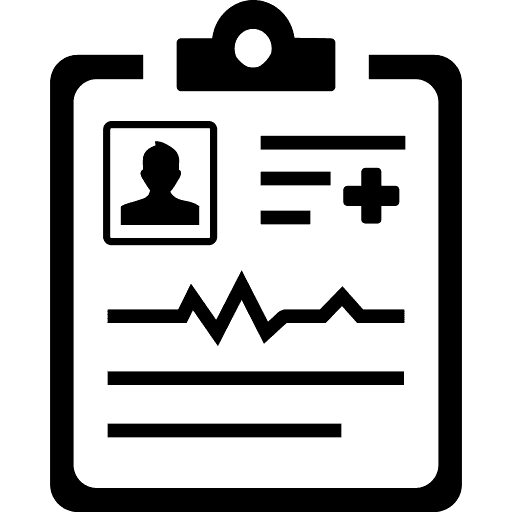 System Chiro Card Image: Brain, Clipboard, Spine in that order